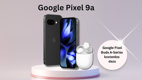 Google Pixel 9a im MediaMarkt Bundle Google Pixel Buds A-Serie - Foto: TVM/PR