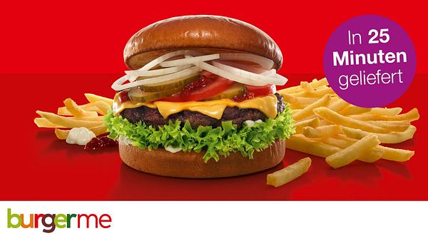 Burgerme Bestellung aufgeben und beste Burger genießen! - Foto: TVM/PR