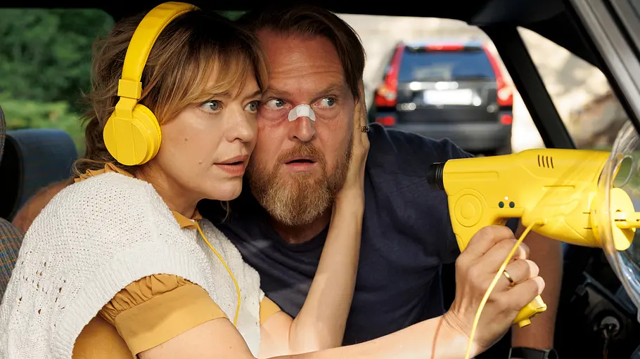 Heike Makatsch und Axel Stein in Where's Wanda?