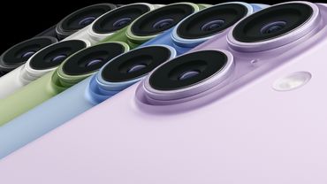 Die neuen iPhone 17 nebeneinander aufgereiht.  - Foto: Apple