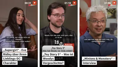 Interviews mit Stars aus Kino, Streaming & TV - Foto: tvmovie