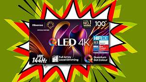 100 Zoll 4K TV von Hisense - Foto: TVM/PR