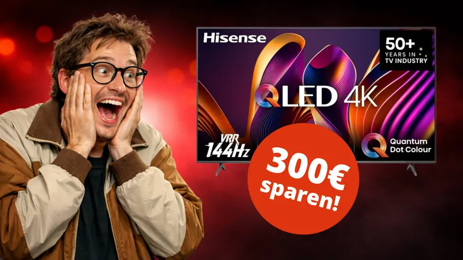hisense qled fernseher deal 300 euro reduziert hisense qled fernseher deal 300 euro reduziert