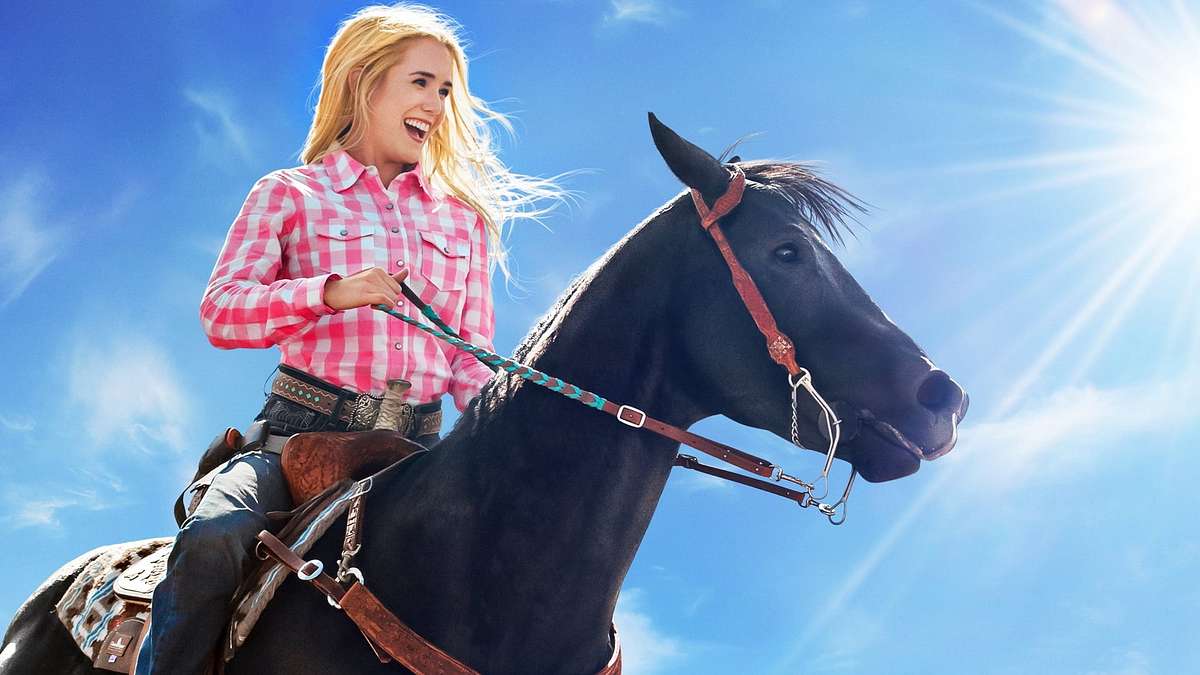 Laufen. Reiten. Rodeo. Laufen. Reiten. Rodeo.