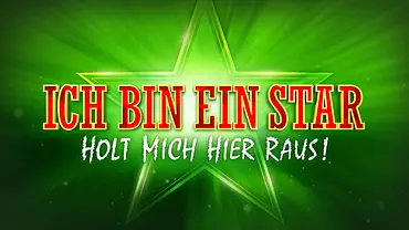 Grünes Logo mit Stern und gelber Umrahmung, darauf steht in großen roten Buchstaben „Ich bin ein Star“ und darunter in weiß „Holt mich hier raus!“ - Foto: RTL