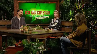 Jan Köppen, Sonja Zietlow und Gil Ofarim im Gespräch. - Foto: RTL