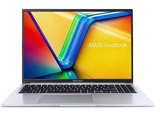 ASUS Vivobook 16 X1605ZA-MB003W, Notebook, mit 16 Zoll Display, Intel® Core™ i5,i5-1235U Prozessor, 8 GB RAM, 512 GB SSD, Intel® UHD Graphics, Silber, Windows 11 Home (64 Bit)