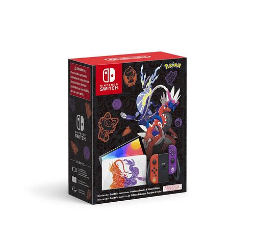 Nintendo Switch Switch OLED, Pokemon Karmesin & Purpur-Edition