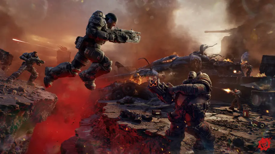 Ein Screenshot aus Gears of War: E-Day