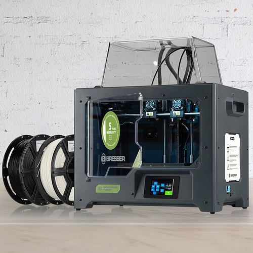 BRESSER 3D-Drucker T-REX2 mit Twin Extruder