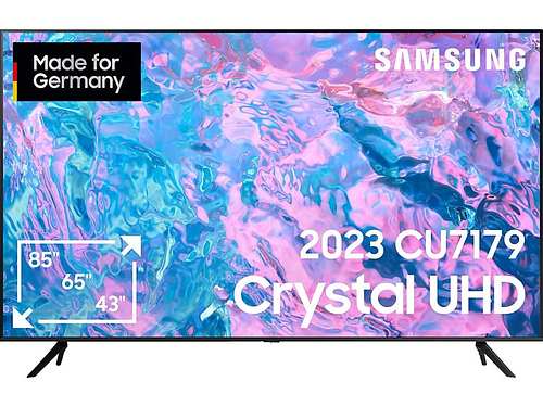 SAMSUNG GU65CU7179 LED TV (Flat, 65 Zoll / 163 cm, UHD 4K, SMART TV, Tizen)