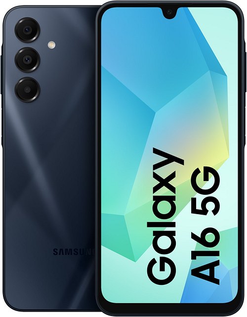 Samsung Galaxy A16 5G (128GB) Smartphone blue black