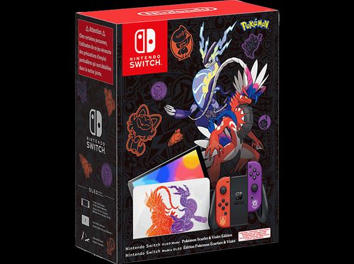 NINTENDO Switch (OLED-Modell) Pokémon Karmesin & Purpur-Edition