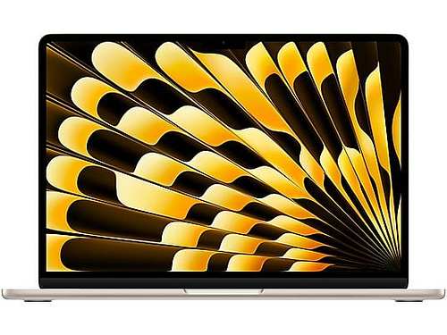 APPLE MacBook Air (2025), MW0Y3D/A, Notebook, mit 13,6 Zoll Display, Apple M4, 16 GB RAM, 256 GB SSD, Polarstern, macOS