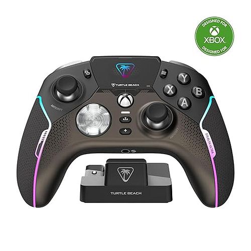 Turtle Beach Stealth Ultra Wireless Hochleistungs-Gaming-Controller mit Schnellladedock, Anpassbare Trigger-Stop und Befehlsanzeige für Xbox Series X|S, Xbox One und PC [Offiziell Lizenziert für Xbox]