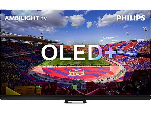 PHILIPS 77OLED908/12 OLED TV (Flat, 77 Zoll / 194 cm, UHD 4K, SMART TV, Ambilight, Google TV 12)