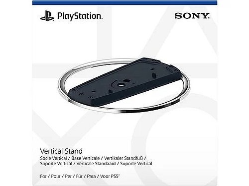 SONY Vertikaler Standfuß, Zubehör für PS5 (Modelgruppe: slim), Schwarz