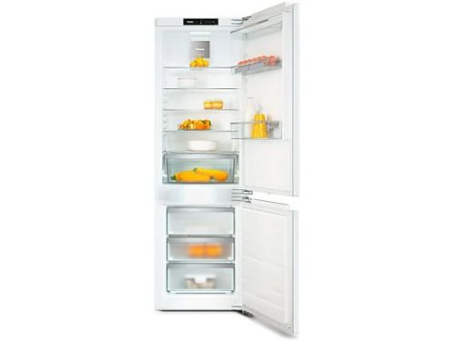 MIELE KFN 7734 C Kühl- und Gefrierkombination (C, 253 l, 1770 mm hoch, Einbaugerät, No Frost 