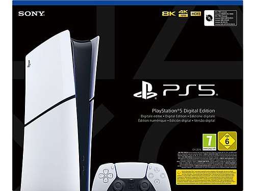 SONY PlayStation 5 Digital Edition (Modelgruppe: slim)