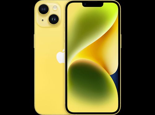 APPLE iPhone 14 128 GB Gelb Dual SIM, Gelb