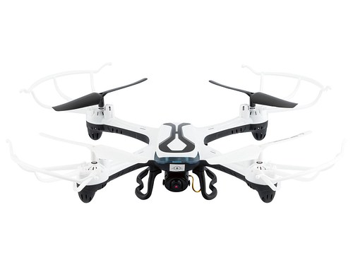 Quadrocopter, mit integrierter Kamera