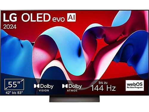 LG OLED48C43LA OLED evo TV 55 Zoll