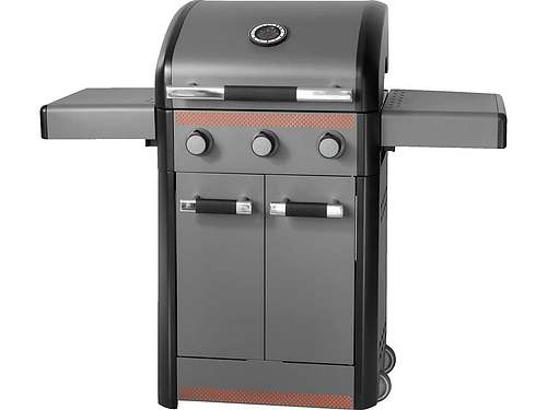 SUNSET BBQ 10.111.196 Verona 3B Gasgrill, Silber (11500 Watt)
