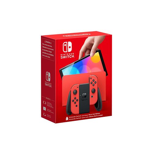 Nintendo Switch – OLED-Modell Mario-Edition (rot)