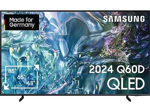 SAMSUNG GQ75Q60D QLED TV (Flat, 75 Zoll / 189 cm, UHD 4K, SMART TV, Tizen)