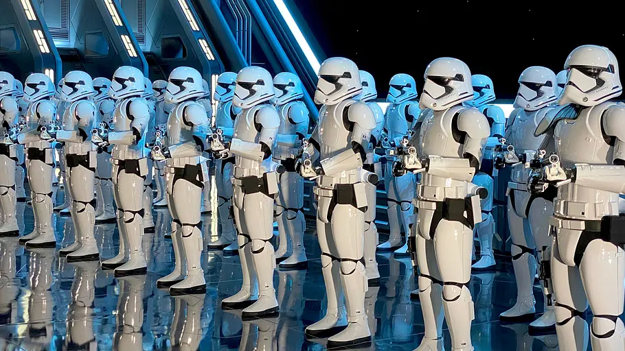 Stormtrooper stehen bereit Stormtrooper stehen bereit
