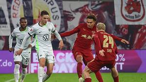 El Plastico! Streame so RB Leipzig gegen den VfL Wolfsburg im DFB Pokal! - Foto: IMAGO / Jan Huebner