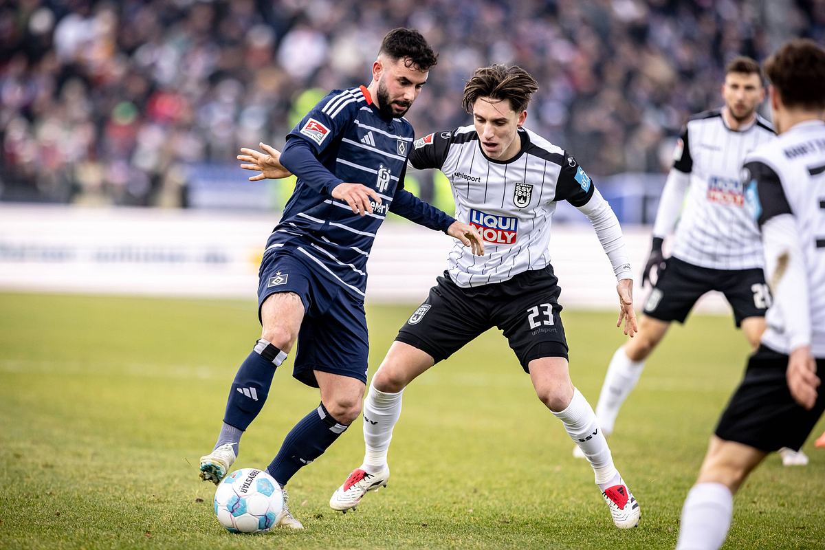Fußball 2. Bundesliga HSV gegen Ulm