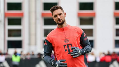 Sven Ulreich während des Trainings für den FC Bayern München - Foto: IMAGO / Eibner