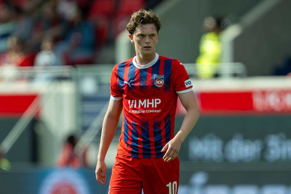 Paul Wanner vom 1. FC Heidenheim