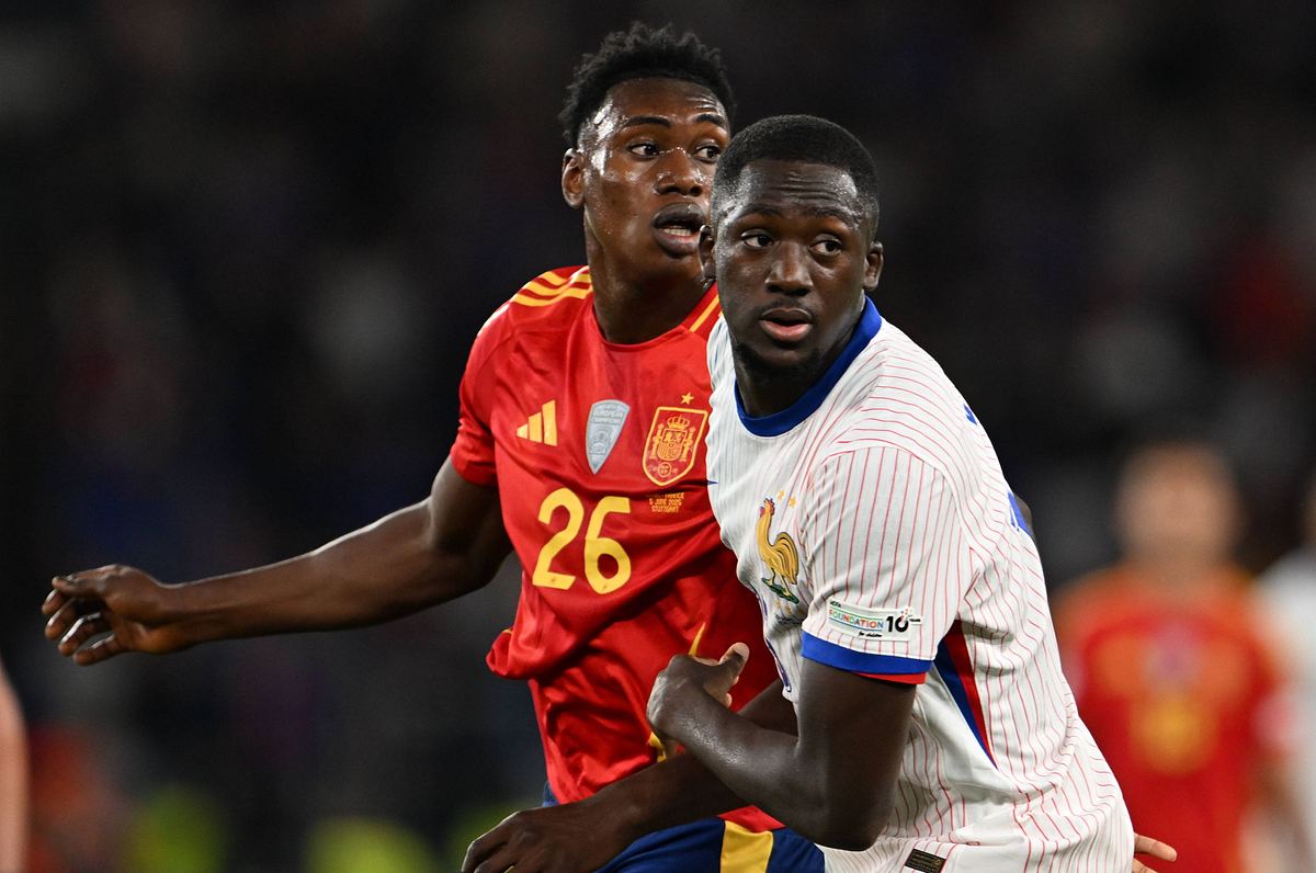 Samu Aghehowa beim Spiel der U21-EM