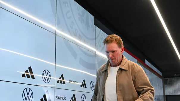 Julian Nagelsmann bei DFB Pressekonferenz - Foto: IMAGO / Jan Huebner