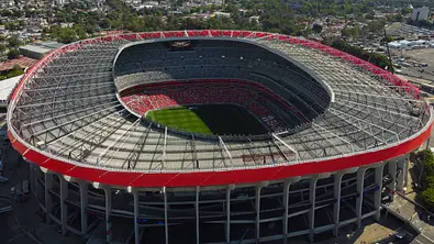 Das Aztekenstadion aus der Vogelperspektive. - Foto: IMAGO / Eyepix Group Das Aztekenstadion aus der Vogelperspektive. - Foto: IMAGO / Eyepix Group