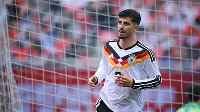 Kai Havertz beim letzten Testspiel gegen die USA - Foto: IMAGO / Ulmer/Teamfoto