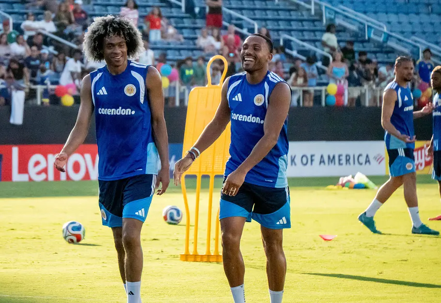 Spieler aus Curaçao beim Training Spieler aus Curaçao beim Training in Boca Raton