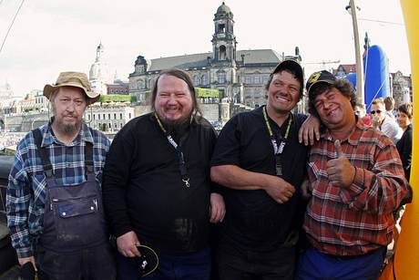 Die Ludolfs bei der Rallye Dresden-Breslau - Foto:  IMAGO / Andreas Weihs