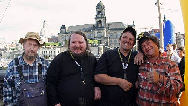 Günter, Peter, Manni und Uwe - Foto:  IMAGO / Andreas Weihs