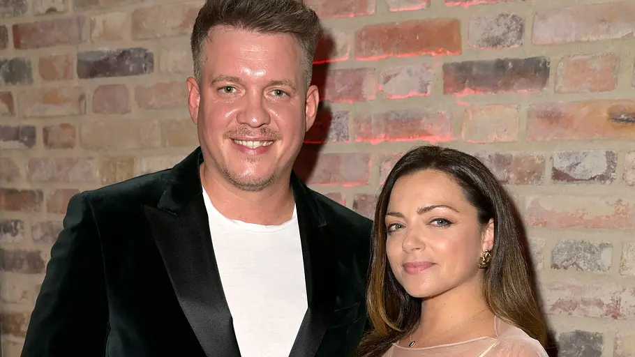 Anne Menden und Gustav Masurek bei einer Veranstaltung.