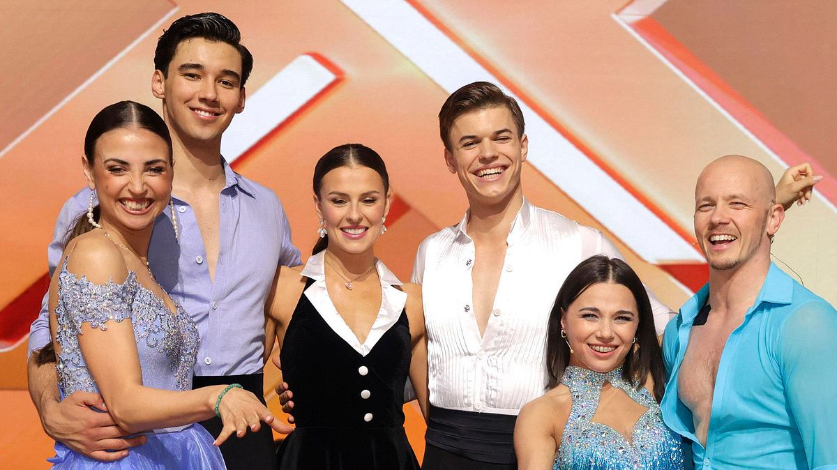 Ekaterina Leonova, Diego Pooth, Patricija Ionel, Taliso Engel, Anastasia Maruster und Fabian Hambüchen strahlen in der elften Live-Show der 18. „Let’s Dance“-Staffel um die Wette
