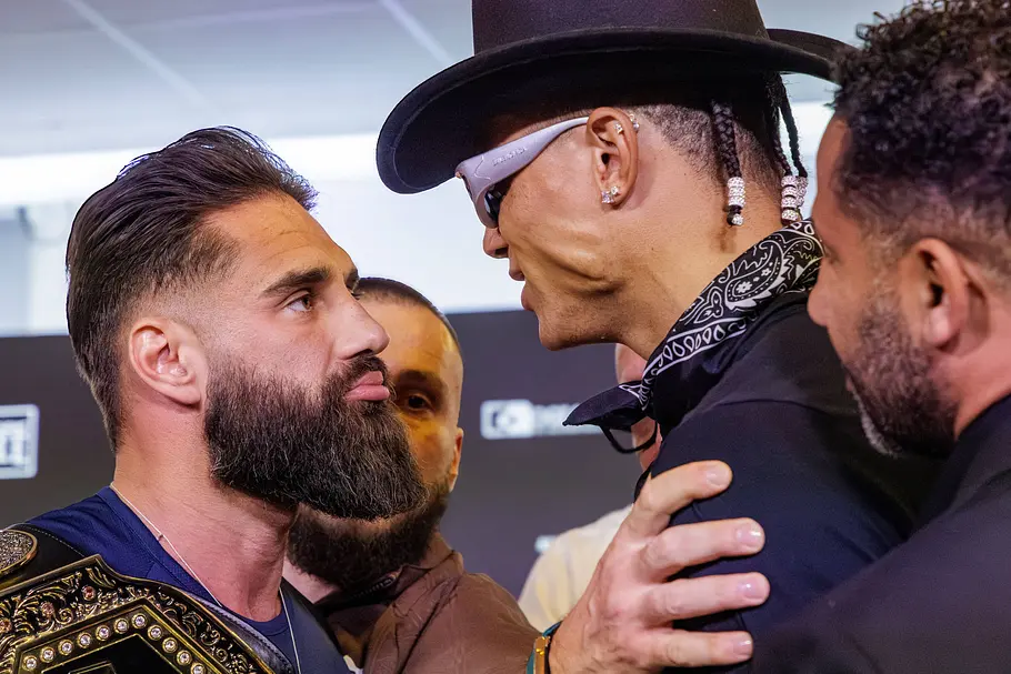 Aleks Petrovic und Chase DeMoor Hauptkampf im Fame Fighting: Aleks Petrovic (35) und Chase DeMoor (29)