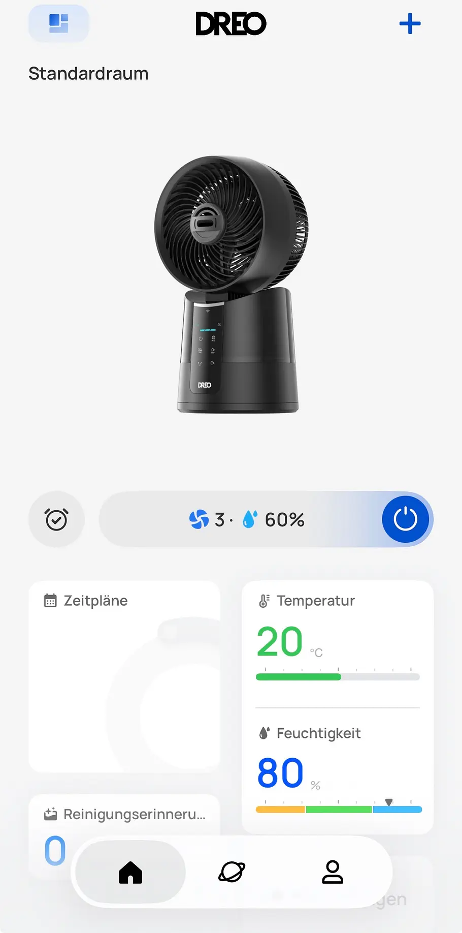 img-7040 App Menü des Dreo TurboCool 516S