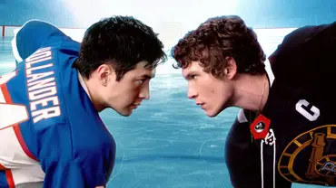 Promo-Motiv zu „Heated Rivalry“. - Foto: TMDB