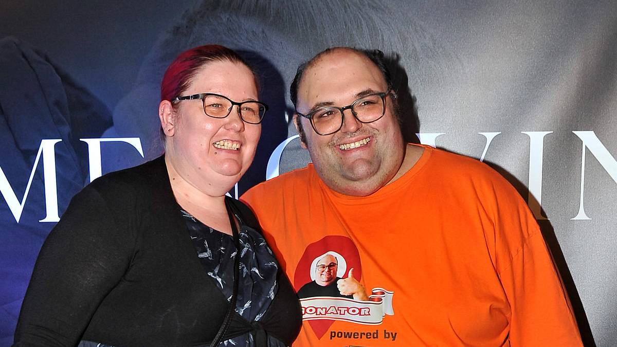 Annika und Ingo Peters auf dem roten Teppich