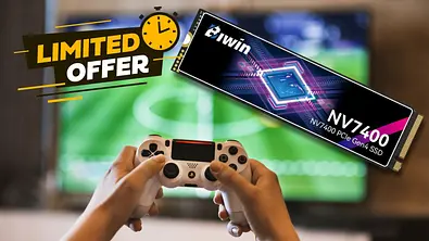 Interne SSD mit 1TB Speicherkapazität, perfekt für die PS5 - Foto: TVM/PR