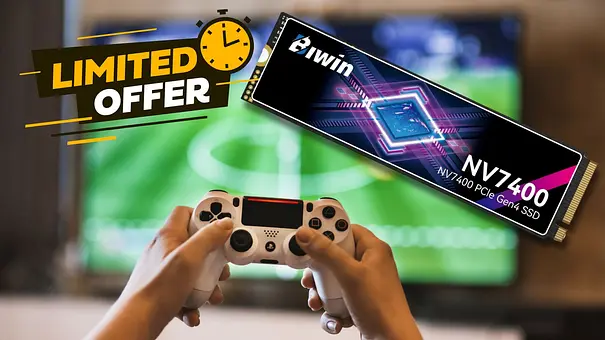 Interne SSD mit 1TB Speicherkapazität, perfekt für die PS5 - Foto: TVM/PR Interne SSD mit 1TB Speicherkapazität, perfekt für die PS5 - Foto: TVM/PR