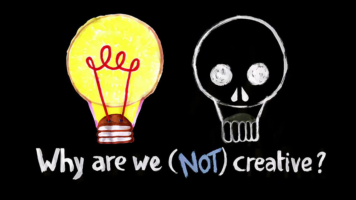 Why Are We Creative?: The Centipede's Dilemma